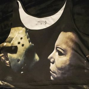 Jason Voorhees Vs Michael Myers Tank Top